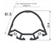 Т-Комплект ВВС-209 (стойка 45 град.)